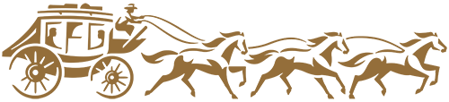 Wells Fargo Stagecoach Illustration